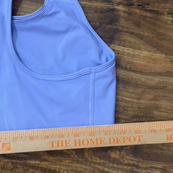 Nike Swoosh Womens Sports Bra Lavender Medium Support Activewear Large Racerback - Picture 9 of 9